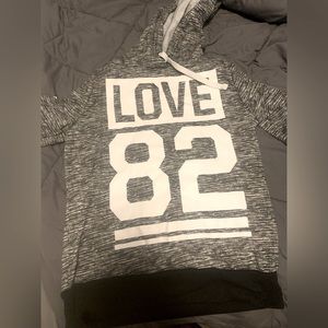 Grey and Black Sweatshirt